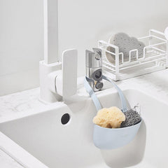 Double Decker Kitchen Sink Shelf Soap Sponge Drain Rack Holder