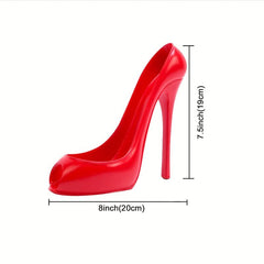 High Heel Wine Holder Tabletop Rack for Home Bar Decor