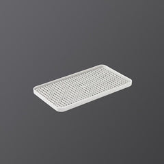 2-Layer Cup Storage Tray Plastic Draining Board Tea Tray
