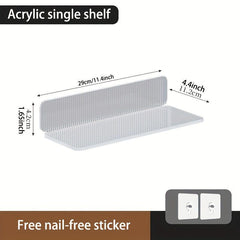 Acrylic Spice Jar & Tableware Storage Shelf