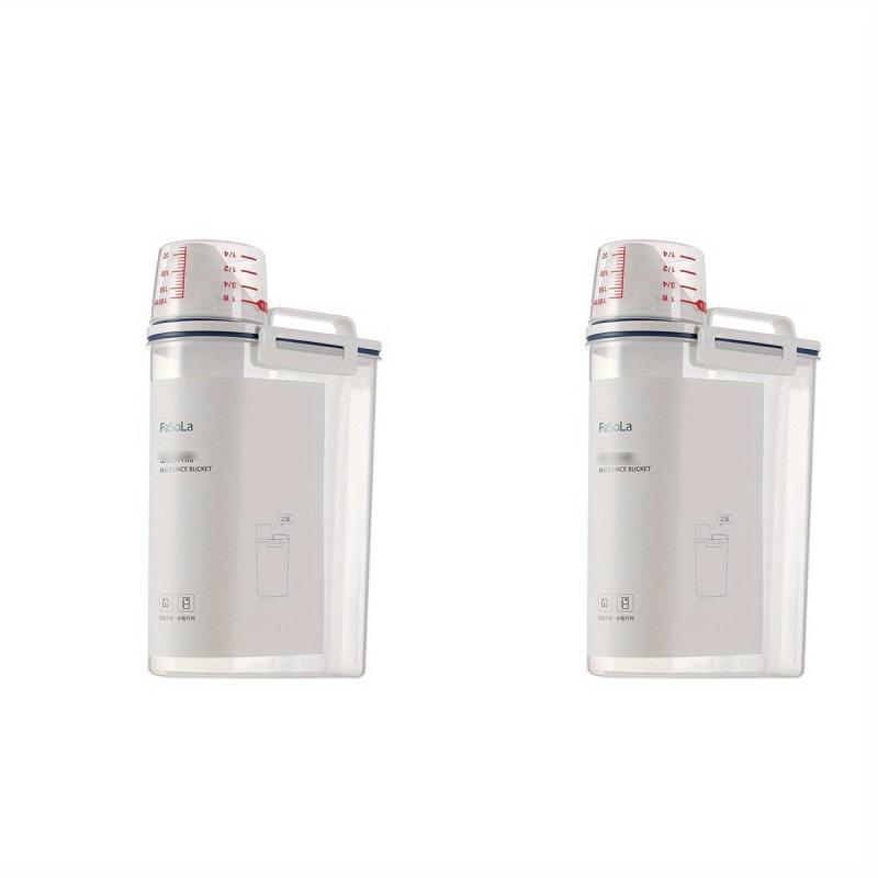 Large Capacity Rice Bucket with Measuring Cup