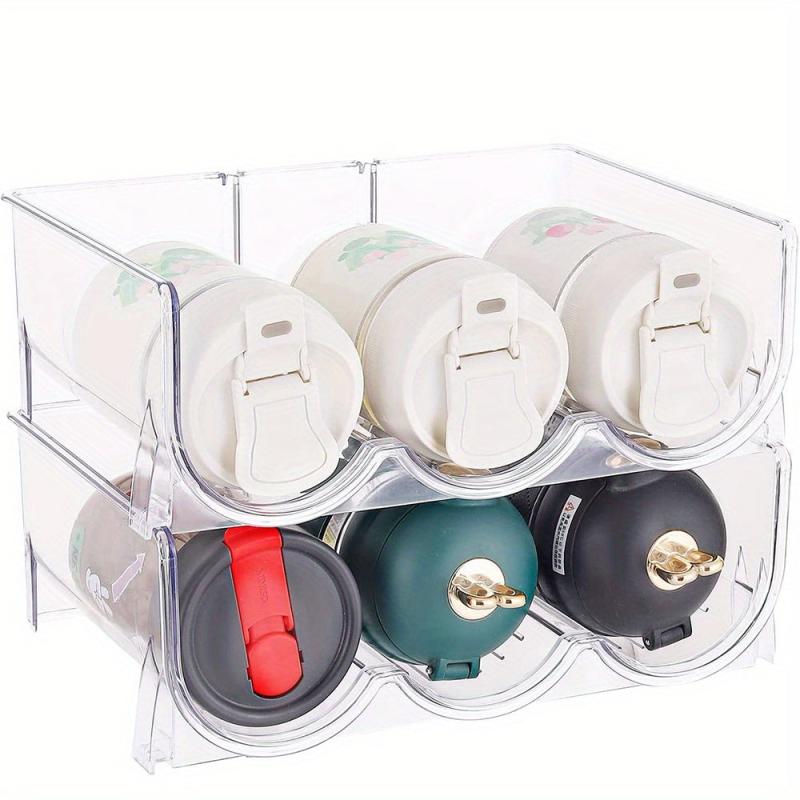 Water Bottle Organizer For Cabinet Kitchen Pantry