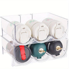 Water Bottle Organizer For Cabinet Kitchen Pantry