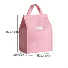Insulated Lunch Bag, Oxford Cloth, Aluminum Foil, Waterproof Leakproof