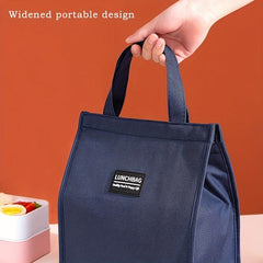 Insulated Lunch Bag, Oxford Cloth, Aluminum Foil, Waterproof Leakproof