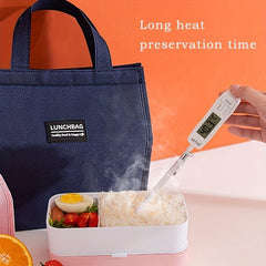 Insulated Lunch Bag, Oxford Cloth, Aluminum Foil, Waterproof Leakproof
