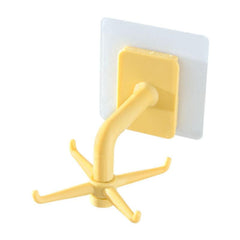 360 Degree Rotatable Universal Hook Self Adhesive Towel Rack