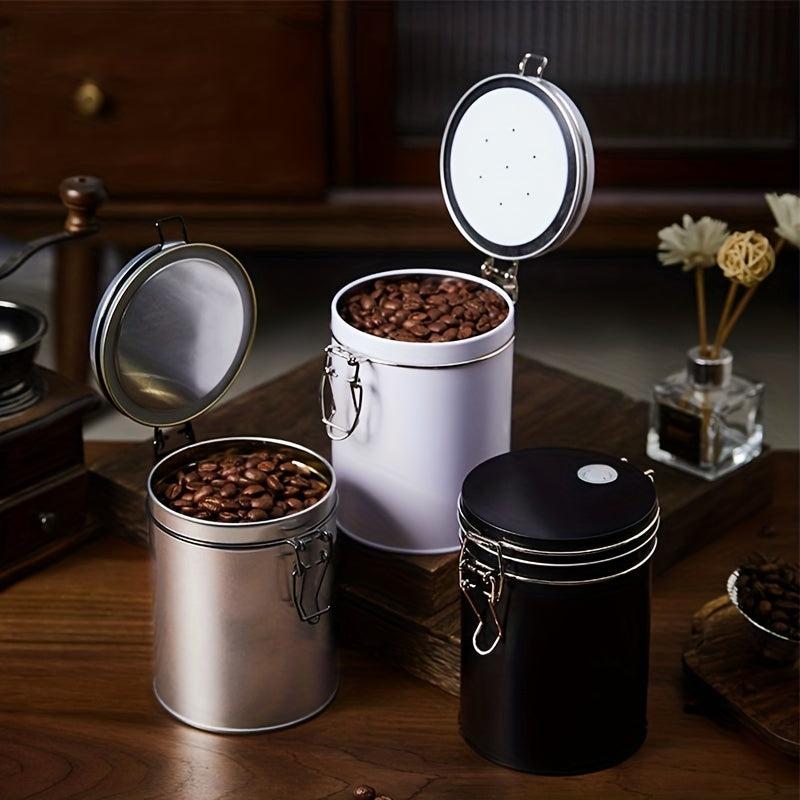 Sealed Iron Cans for Coffee Beans Tea Cans Kitchen Storage Cans