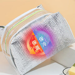 Insulated Lunch Bag Aluminum Foil Lunch Box Leakproof Freezable Cooler