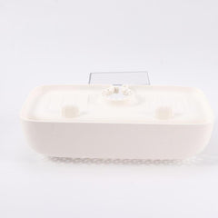 Kitchen Sink Splash Guard and Drain Storage Rack