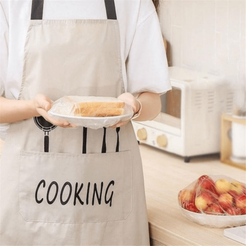 250pcs Reusable Plastic Food Bags with Elastic Cover