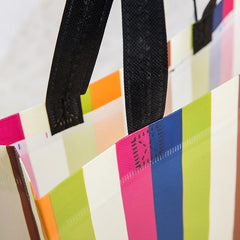 Rainbow Fabric Grocery Bags Waterproof Reusable Non Woven Tote LGBT Pride