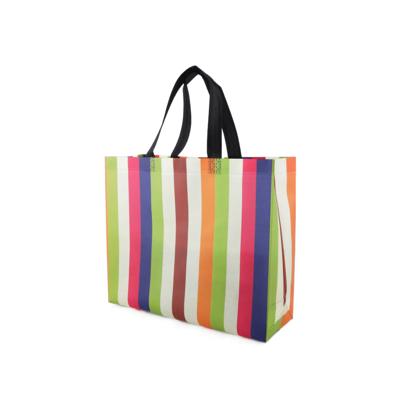 Rainbow Fabric Grocery Bags Waterproof Reusable Non Woven Tote LGBT Pride