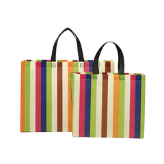 Rainbow Fabric Grocery Bags Waterproof Reusable Non Woven Tote LGBT Pride