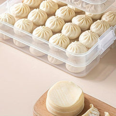 Dumpling Box Transparent Refrigerator Preservation Food Storage