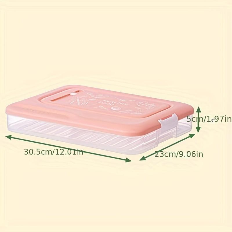 Dumpling Box Transparent Refrigerator Preservation Food Storage