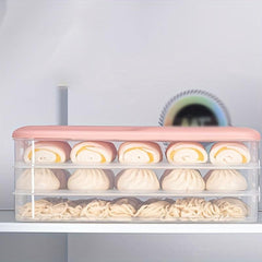 Dumpling Box Transparent Refrigerator Preservation Food Storage