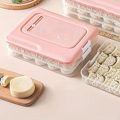 Dumpling Box Transparent Refrigerator Preservation Food Storage