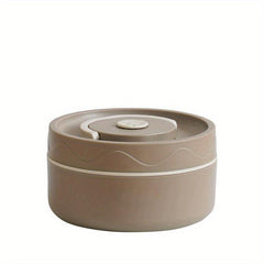 1pc Insulated Lunch Container Thermal Bento Box Stainless Steel Food Container