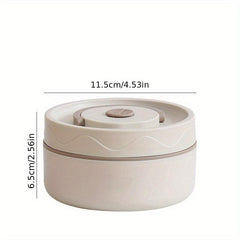 1pc Insulated Lunch Container Thermal Bento Box Stainless Steel Food Container