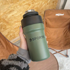 17oz Travel Coffee Mug Insulated Spill Proof with Lid & Straw