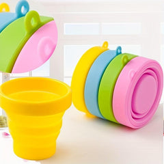 Silicone Collapsible Water Bottle for Travel - Leak Proof