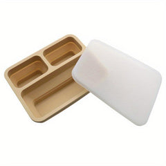 Foldable Square Bento Boxes for Outdoor Dining