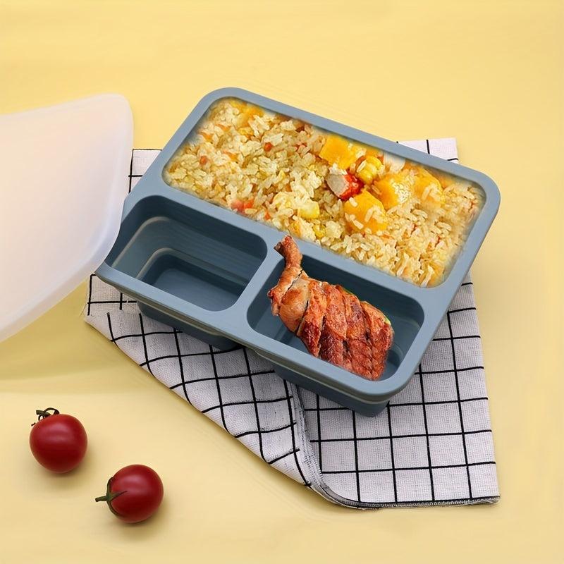 Foldable Square Bento Boxes for Outdoor Dining