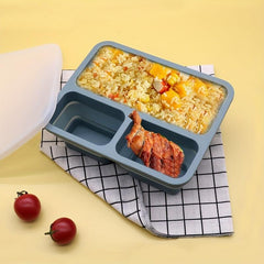 Foldable Square Bento Boxes for Outdoor Dining