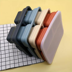 Foldable Square Bento Boxes for Outdoor Dining