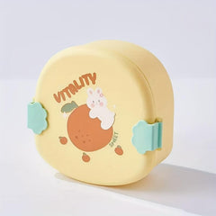 Japanese Style Round Fruit Bento Box with Lid - Teens Essential