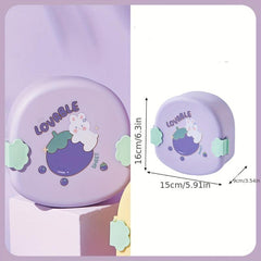 Japanese Style Round Fruit Bento Box with Lid - Teens Essential