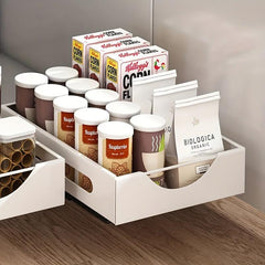 Kitchen Dish Rack Cabinet Built-in Pull-out Type Bowl Plate Divider Storage