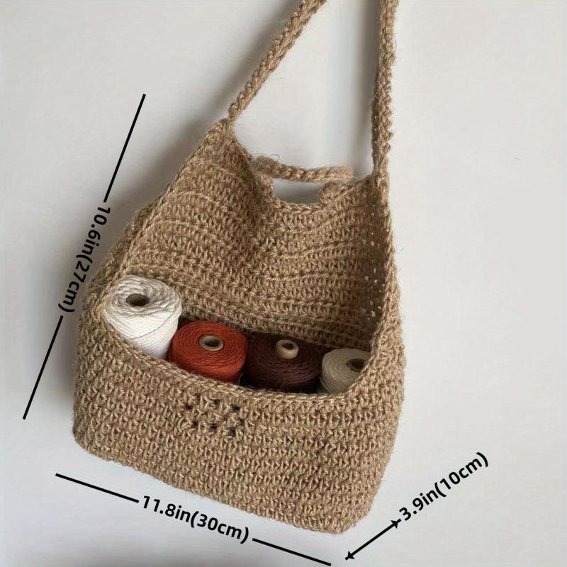 Jute Hanging Basket Organizer for Vegetables