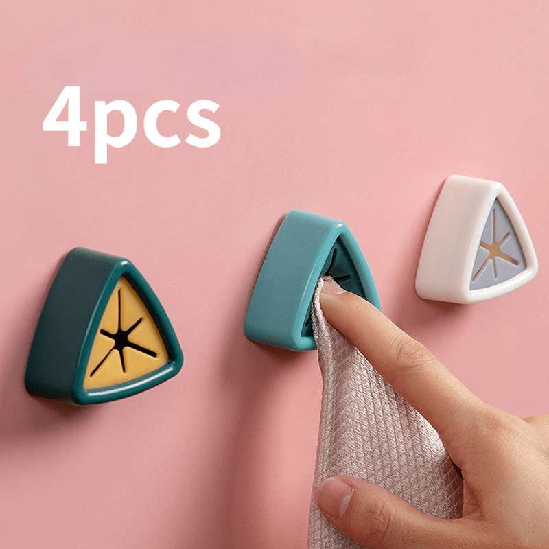 Wall Mounted Towel Hooks Set of 4