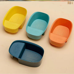 Adjustable Sink Holder Drain Basket Sponge Shelf Rack