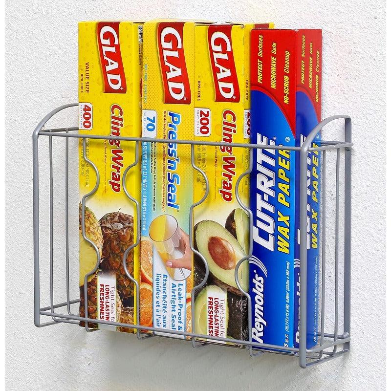 2pcs Kitchen Cutting Board Organizer Holder Over Cabinet And Door Storage Rack