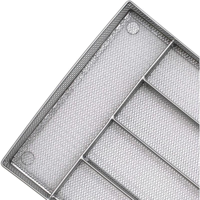 Drawer Organizer 5 Compartment Cutlery Tray Kitchen Storage Divider