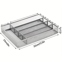 Drawer Organizer 5 Compartment Cutlery Tray Kitchen Storage Divider