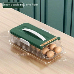 Refrigerator Egg Fresh Keeping Storage Box Rolling Egg Box