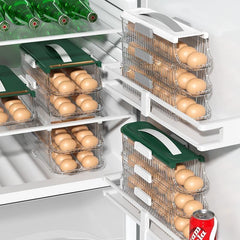 Refrigerator Egg Fresh Keeping Storage Box Rolling Egg Box