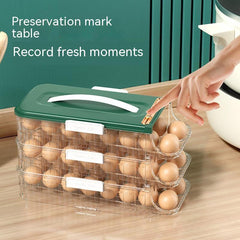 Refrigerator Egg Fresh Keeping Storage Box Rolling Egg Box