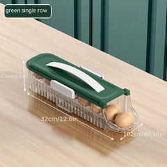 Refrigerator Egg Fresh Keeping Storage Box Rolling Egg Box
