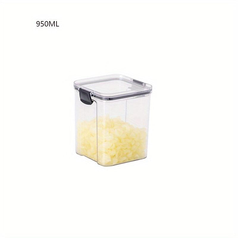 1Pc Food Storage Containers With Lids Candy Jars With Lids Transparent Food Jars