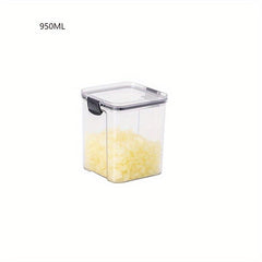 1Pc Food Storage Containers With Lids Candy Jars With Lids Transparent Food Jars