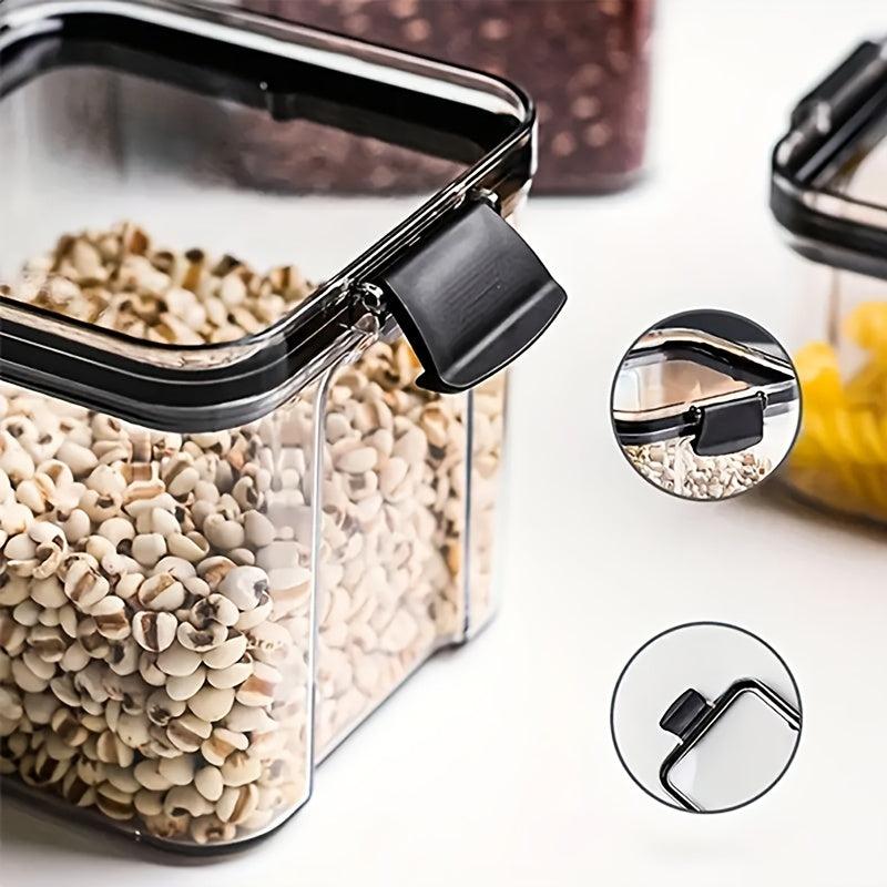 1Pc Food Storage Containers With Lids Candy Jars With Lids Transparent Food Jars