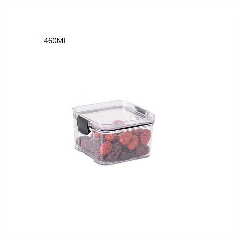 1Pc Food Storage Containers With Lids Candy Jars With Lids Transparent Food Jars