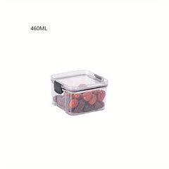 1Pc Food Storage Containers With Lids Candy Jars With Lids Transparent Food Jars
