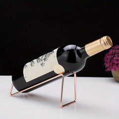 Nordic Red Wine Rack, Stylish Bottle Holder for Living Room, Cabinet, Utensils