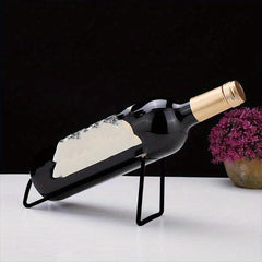 Nordic Red Wine Rack, Stylish Bottle Holder for Living Room, Cabinet, Utensils